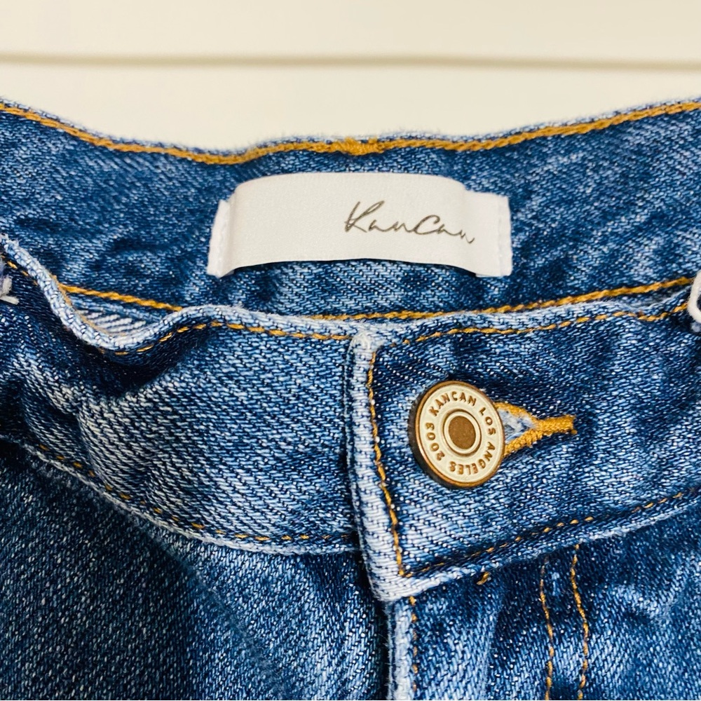 Kancan Womens Light Blue Washed Jean Shorts Size 29 - Picture 7 of 8